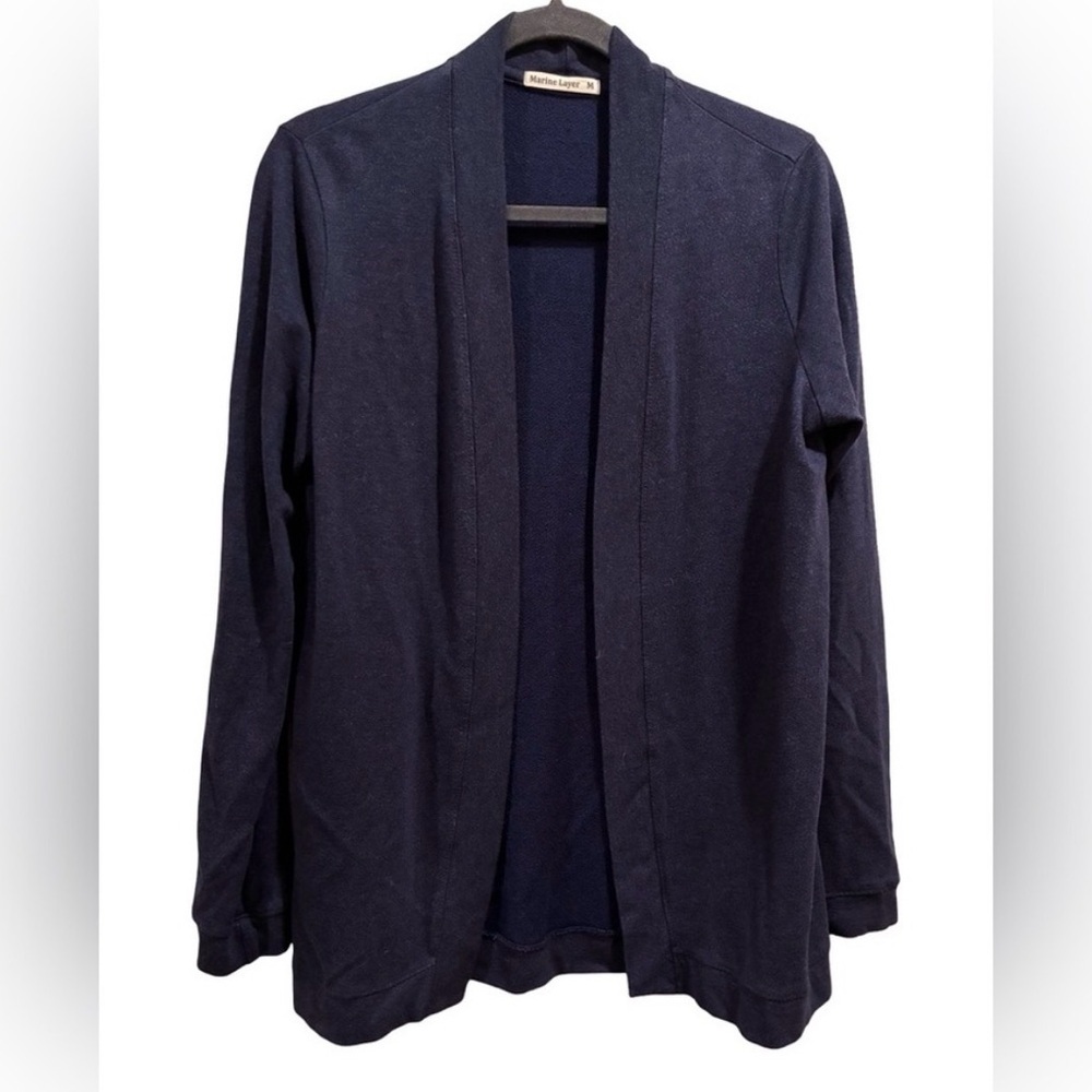 Marine Layer Navy Blue Open Front Cardigan
Sweater